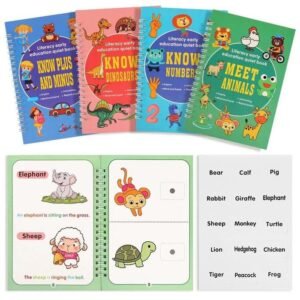 Early Education Quiet Velcro Activity Book