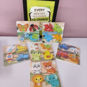 4 piece chunky puzzle