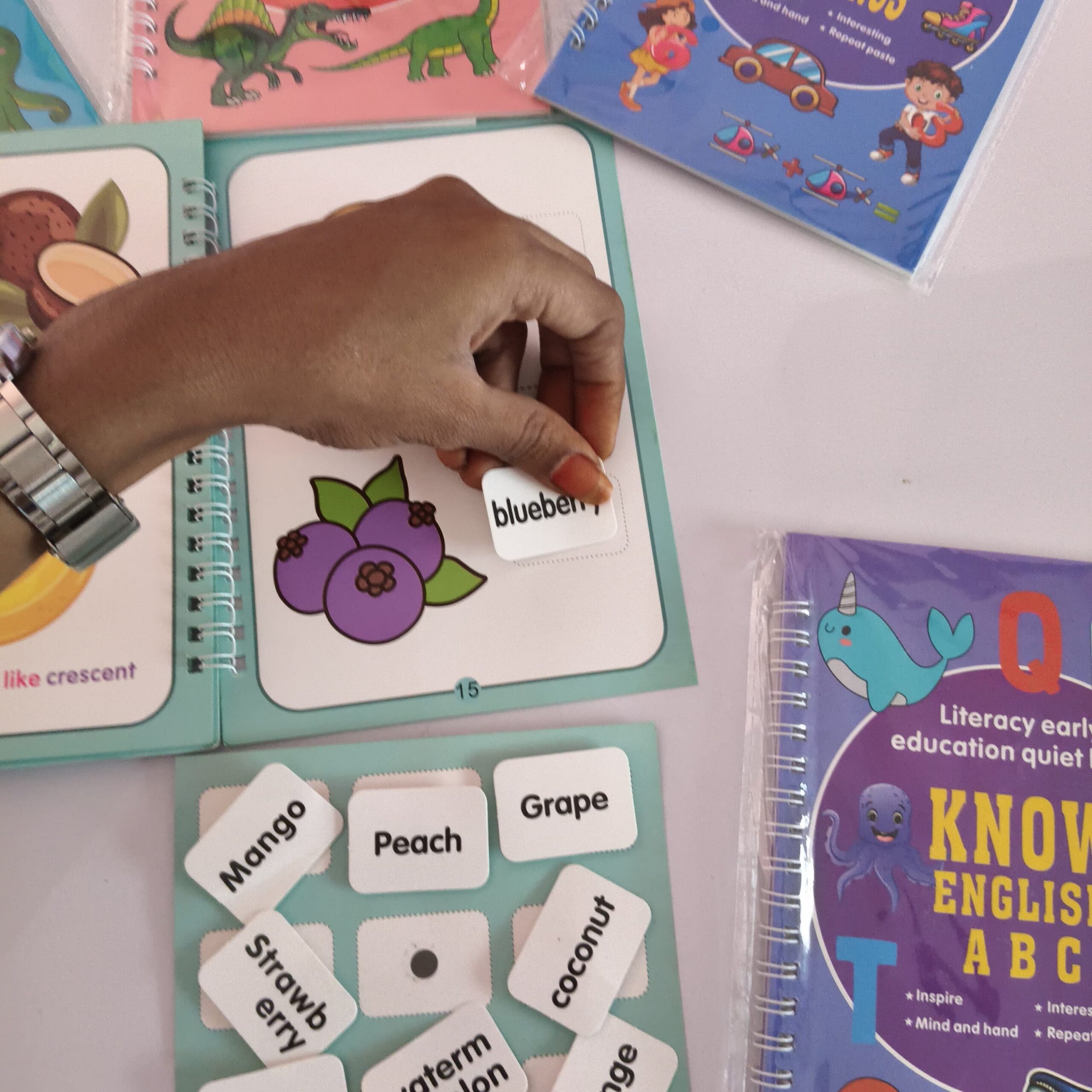 Early Education Quiet Velcro Activity Book - Image 11