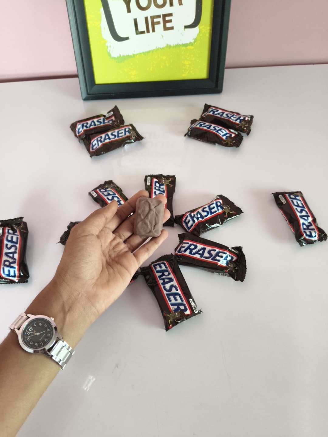 Chocolate Bar Eraser - Image 2