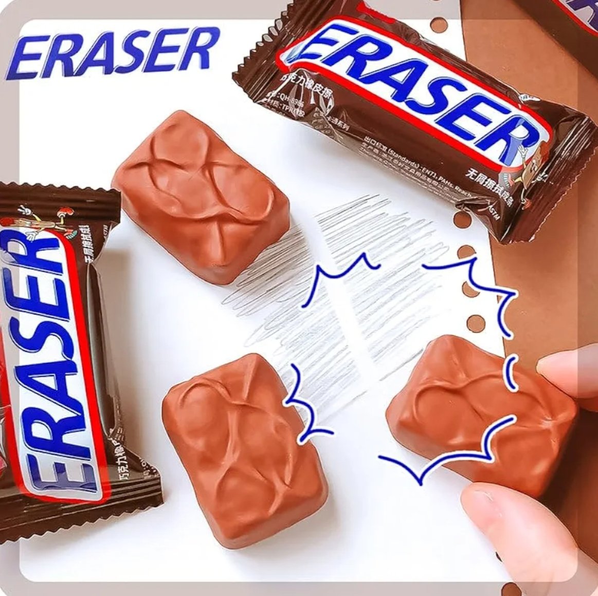 Chocolate Bar Eraser - Image 9