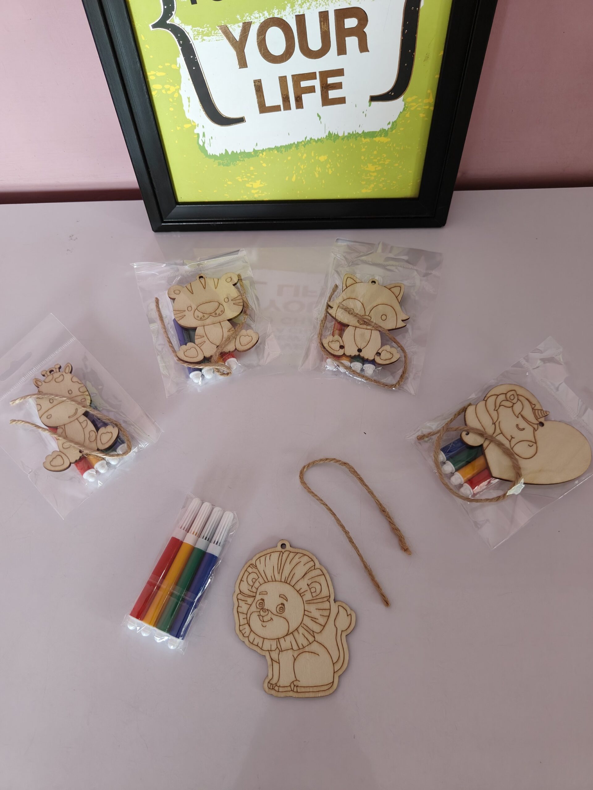 DIY Wooden Painting Kit (1 Piece) - Image 6