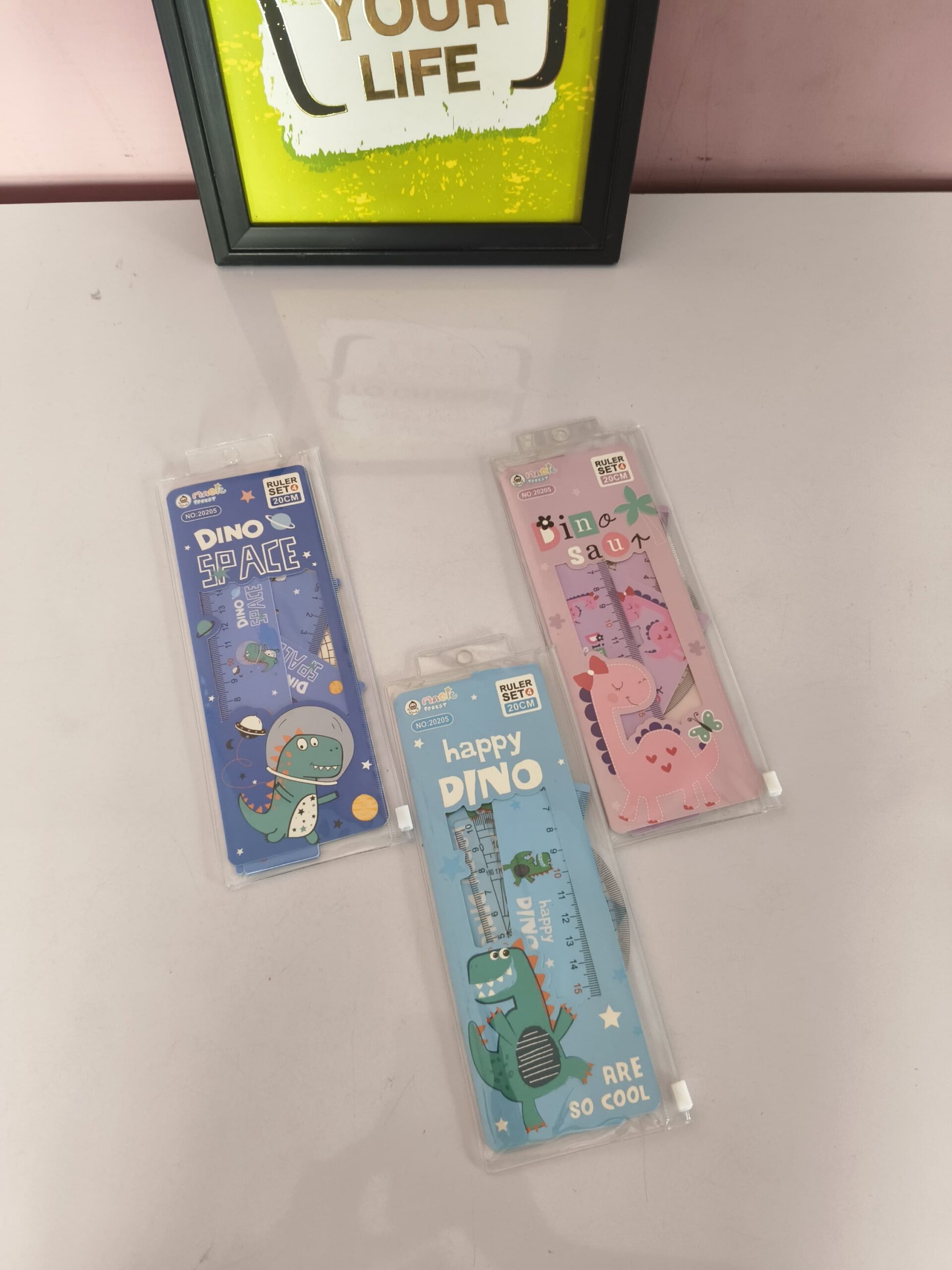 Geometry Ruler Set With Transparent Pouch - Image 12