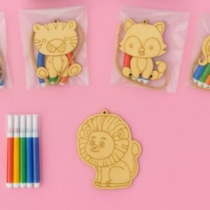 DIY Wooden Animal Painting Kit (1 Piece)