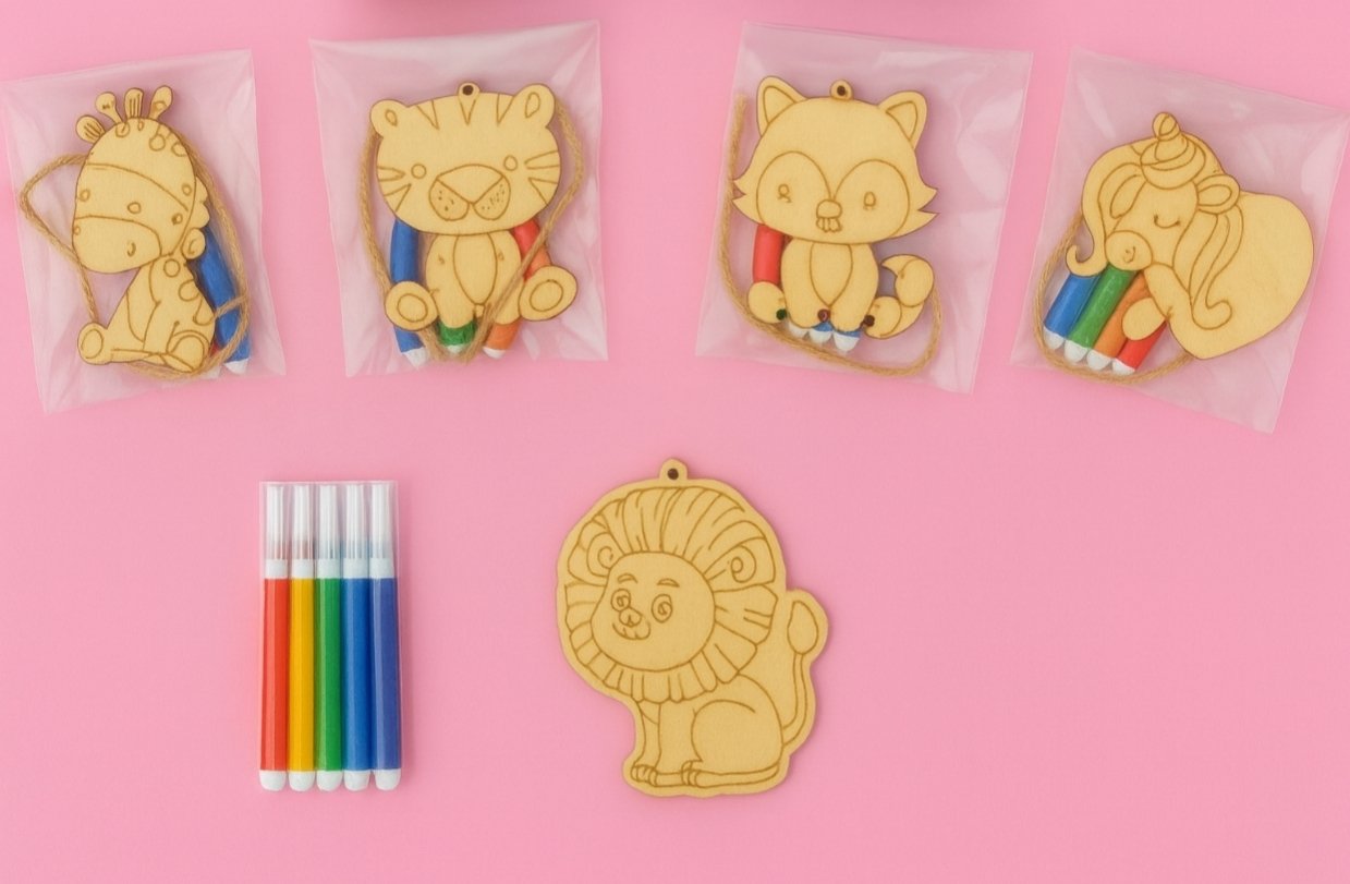DIY Wooden Painting Kit (1 Piece)