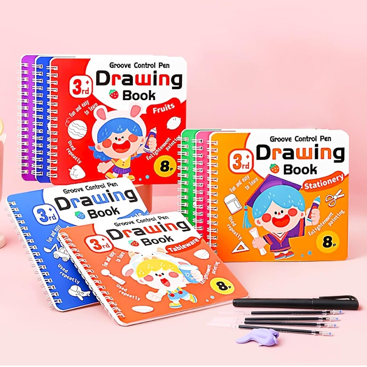 Magic Drawing Tracing Book