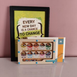 Animated Magnetic Color Sorting Maze