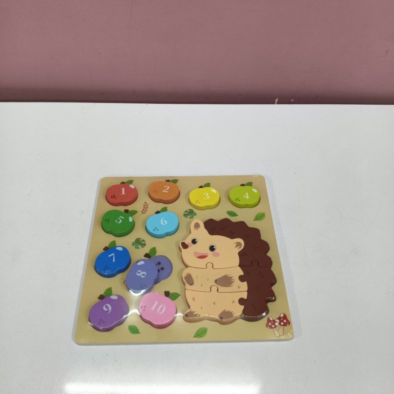 Count And Match Number Chunky Puzzle Board - Image 5