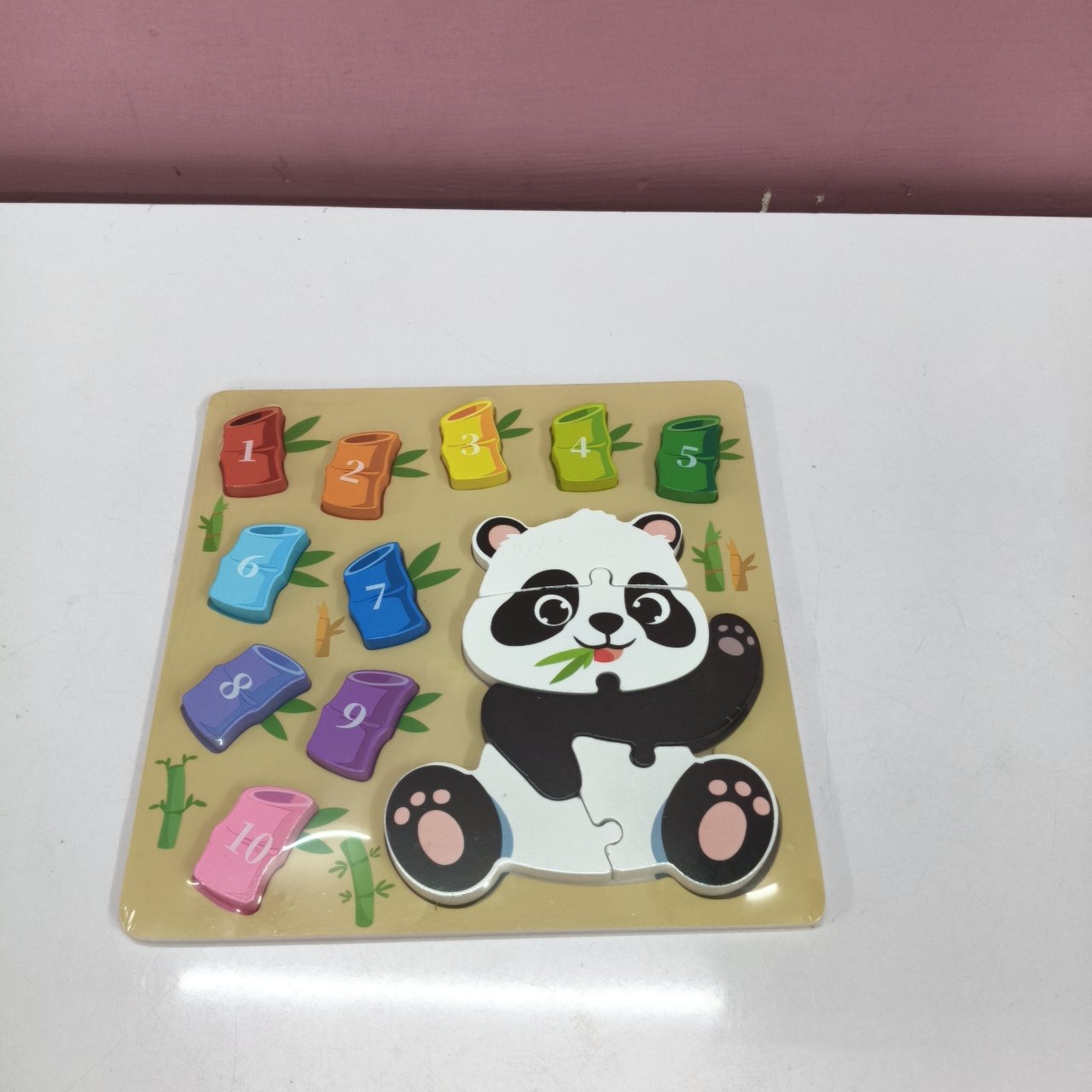 Count And Match Number Chunky Puzzle Board - Image 4