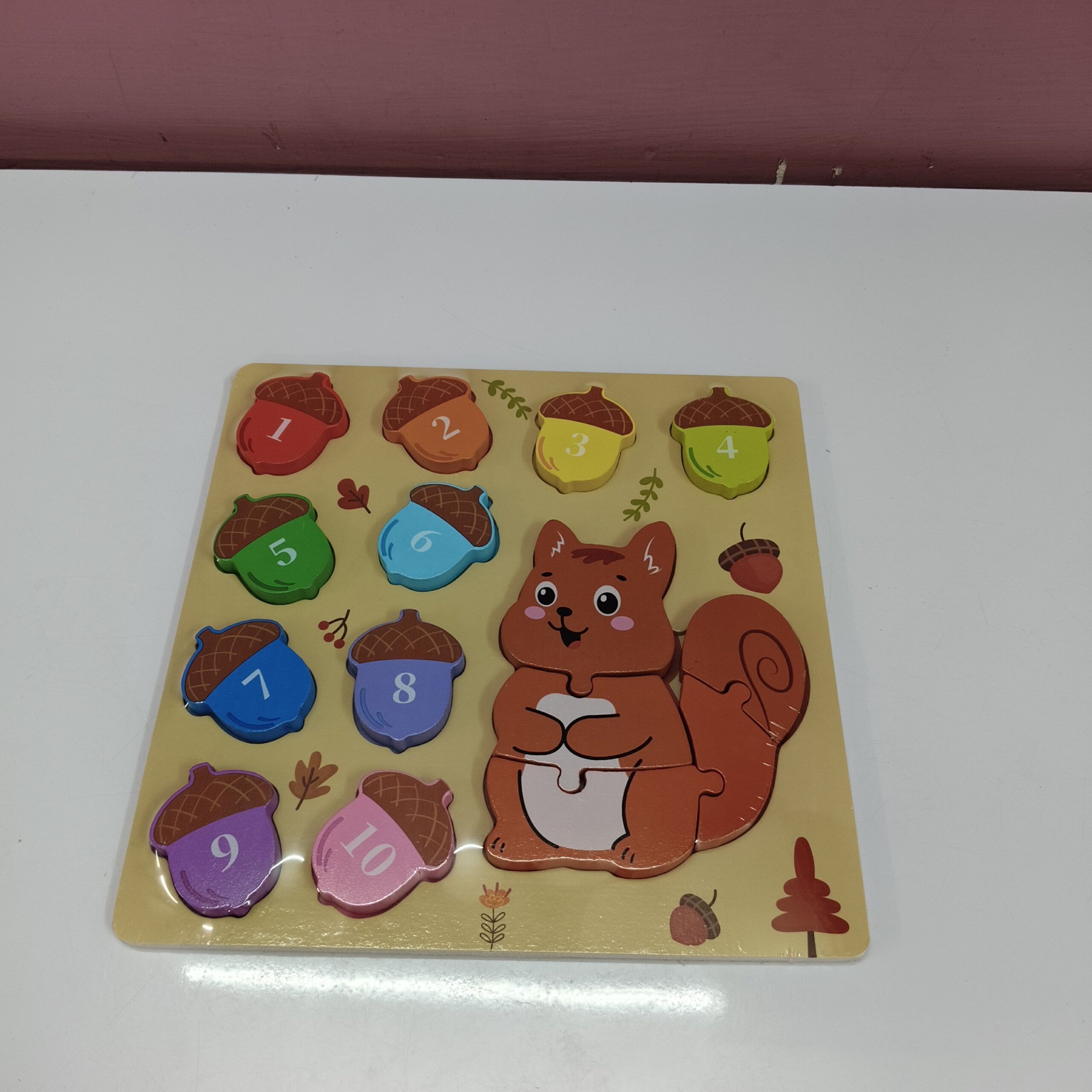 Count And Match Number Chunky Puzzle Board - Image 6