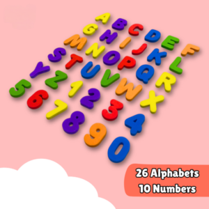 Foam Alphabet and Number Magnets