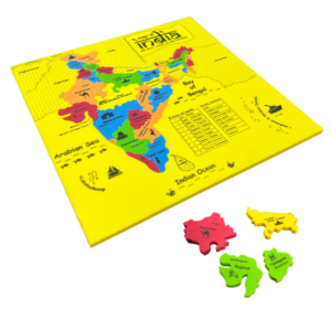 Foam India Map Puzzle