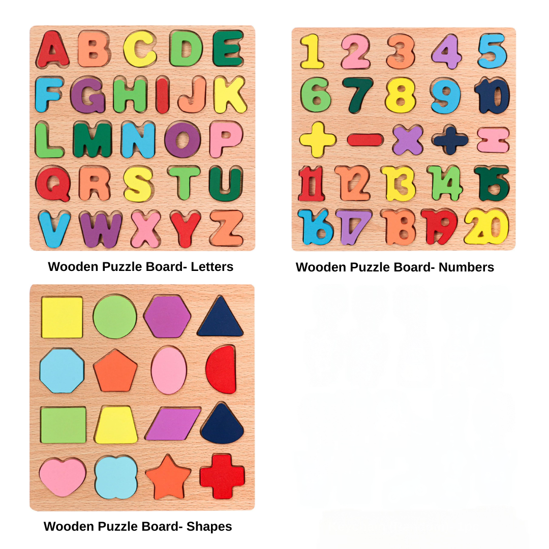 Wooden Puzzle Board For Kids - Image 9