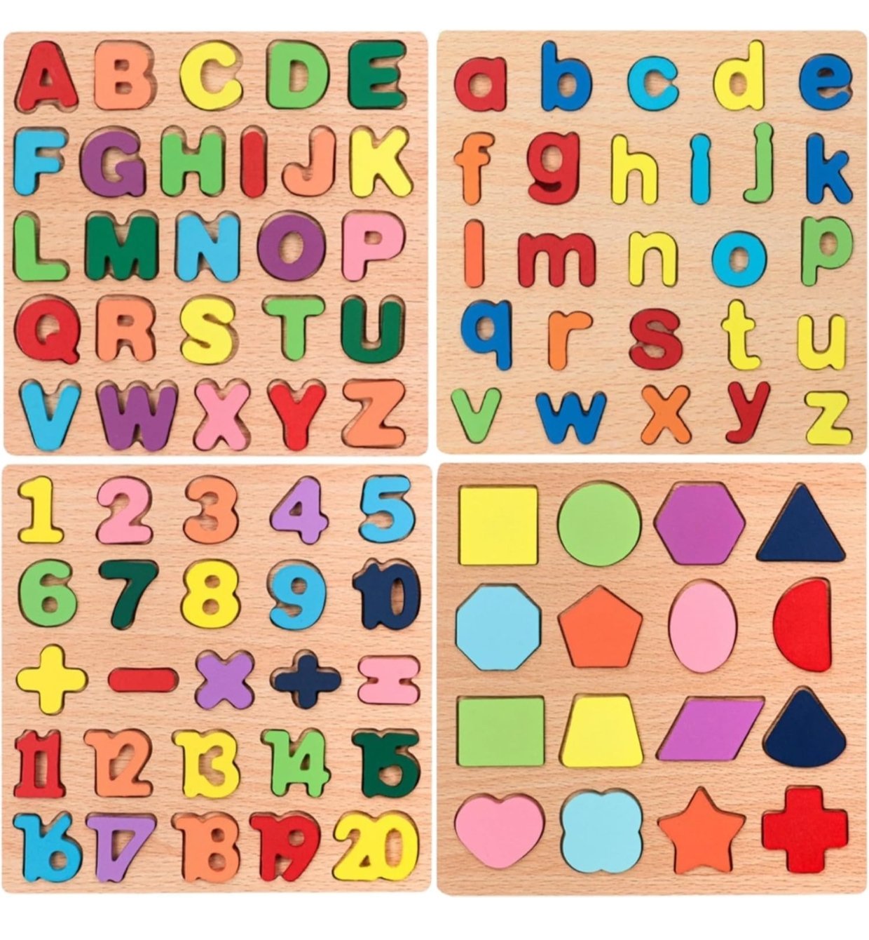 Wooden Puzzle Board For Kids