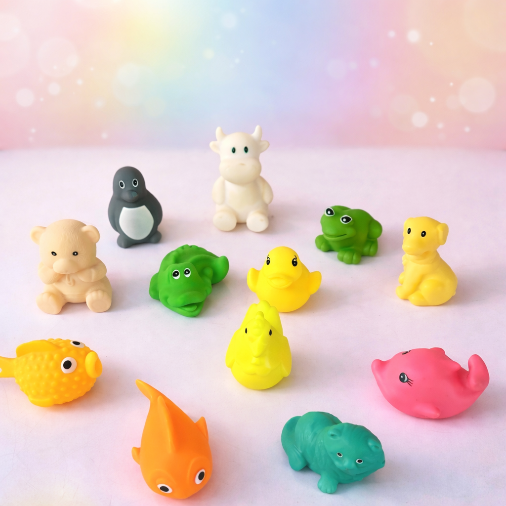 Animal Squishy Toy(Pack of 12 Animals)