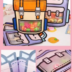 Backpack Style Ziplock Pouch(1 pc)