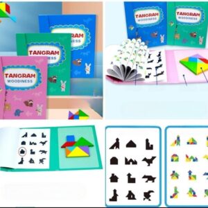 Magnetic Tangram Book