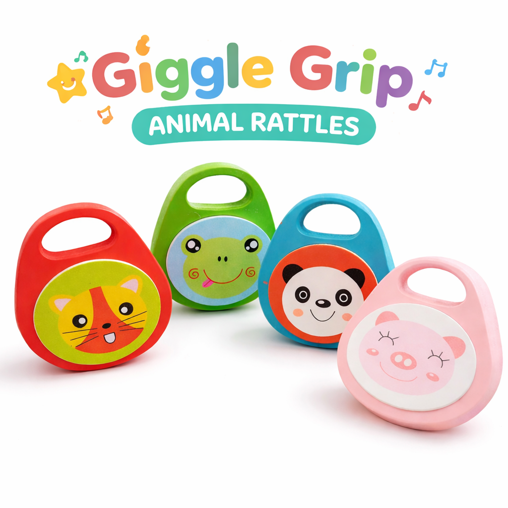 Giggle Grip Animal Rattles - Image 2