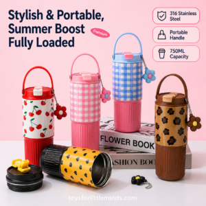 Floral Charm Tumbler