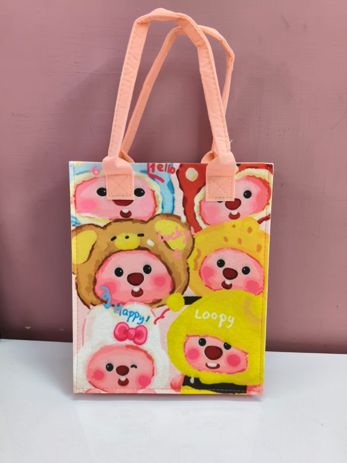 Multipurpose Felt Tote Bag - Image 4