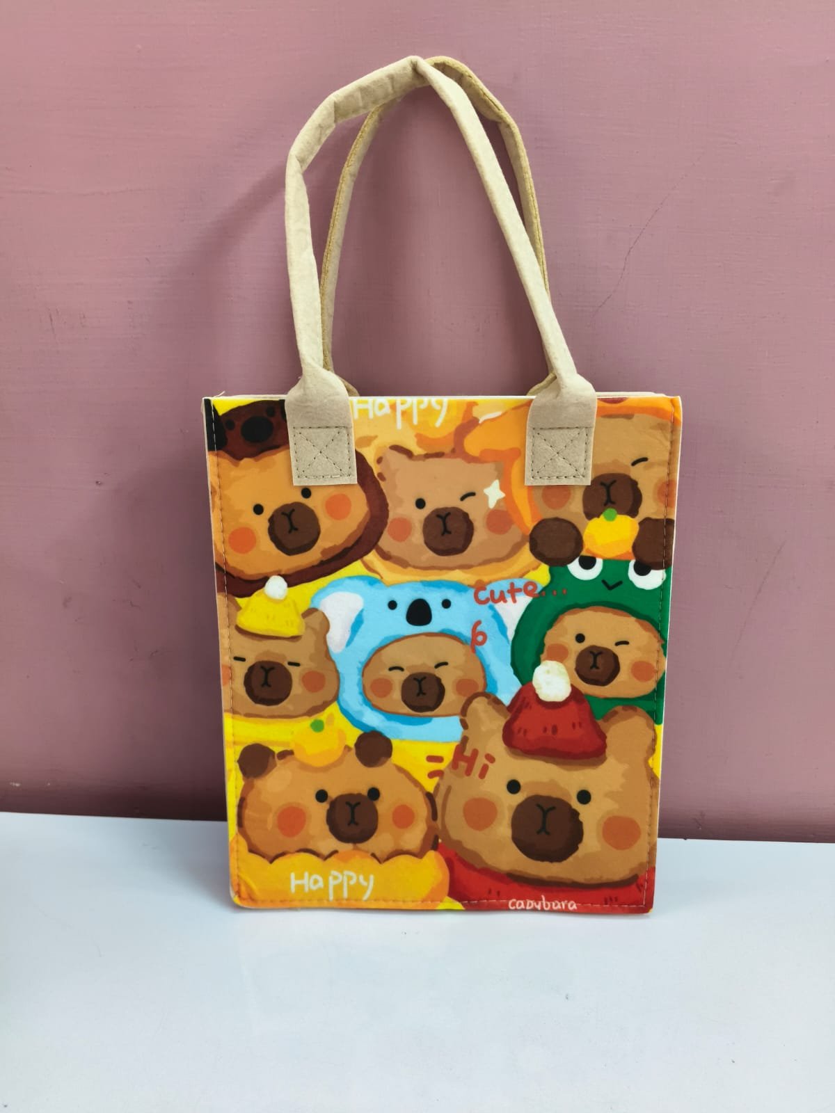 Multipurpose Felt Tote Bag - Image 3