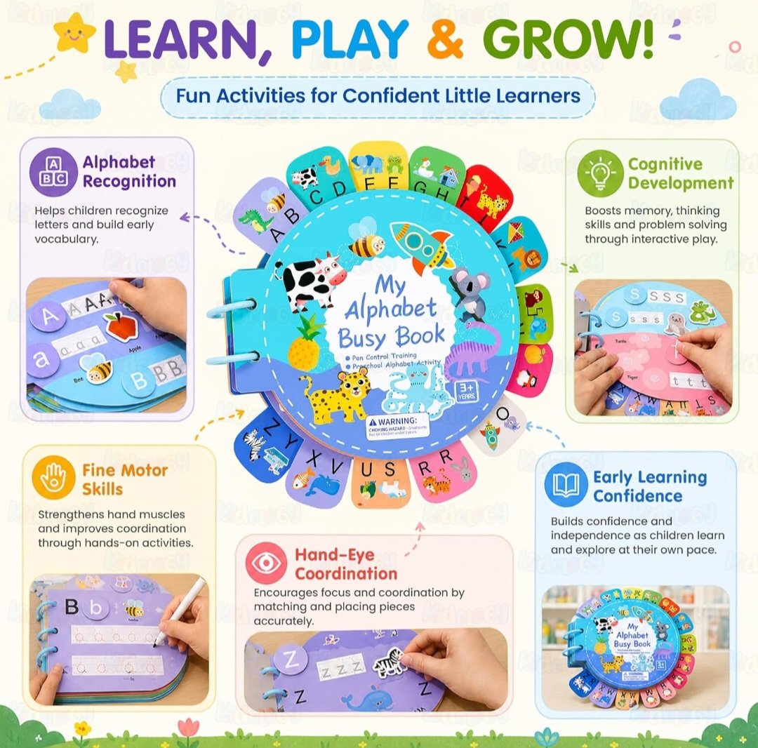 Alphabet Busy Book - Image 12