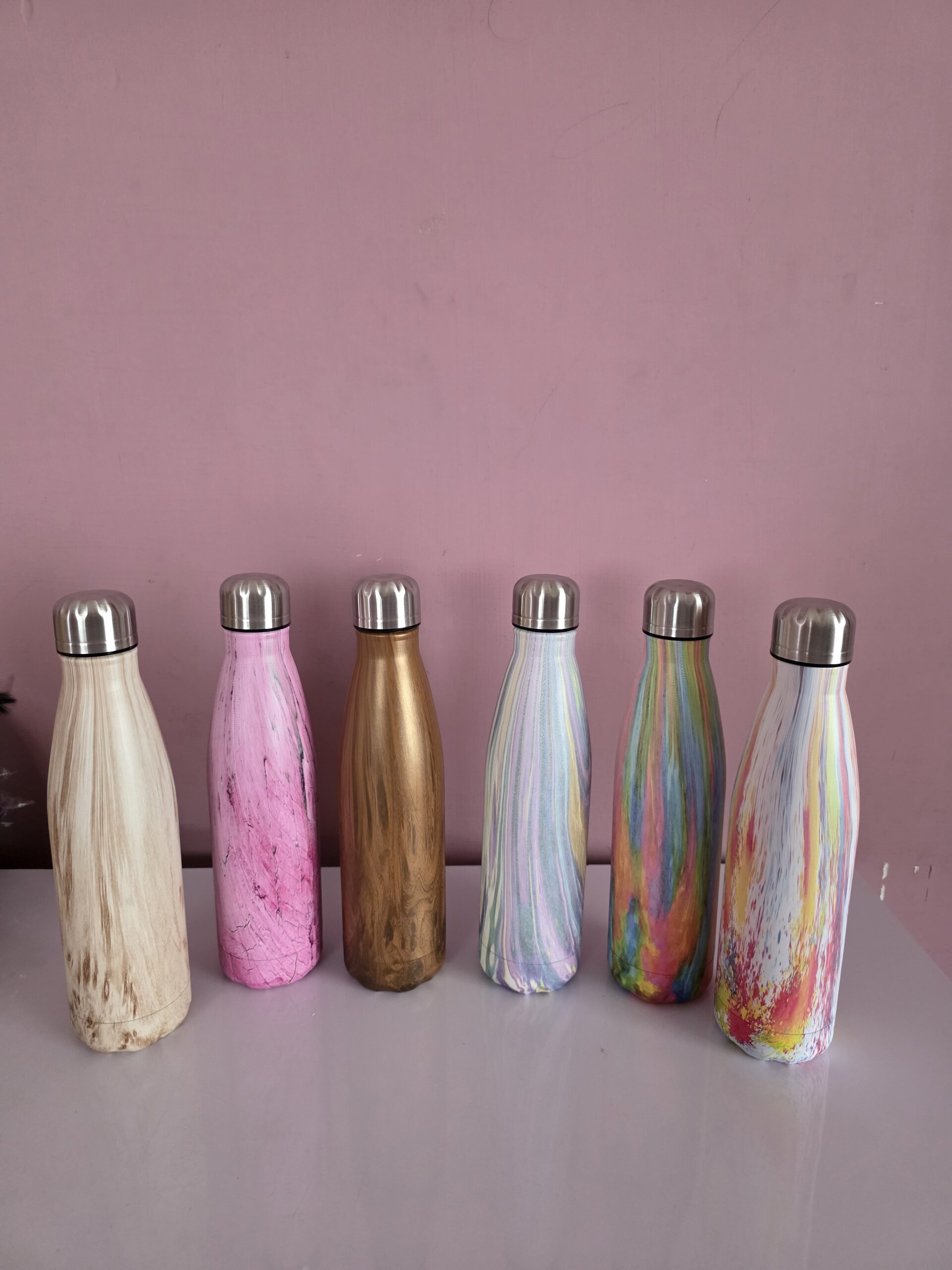 Marble Printed Bottles - 500 ml - Image 6