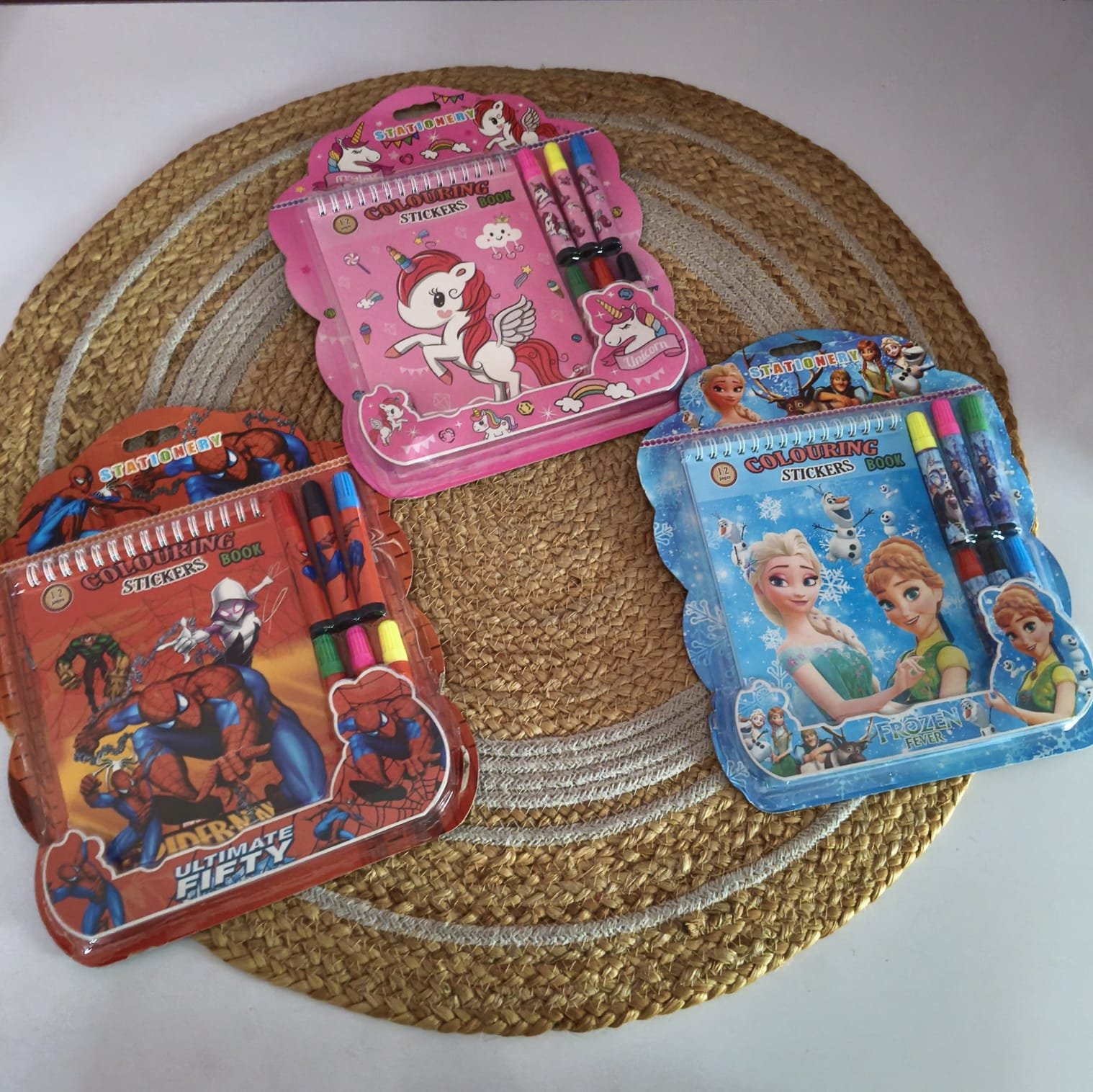 2 in 1 Coloring and Sticker Book - Image 2