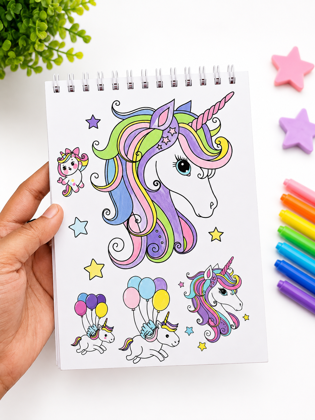 2 in 1 Coloring and Sticker Book - Image 7