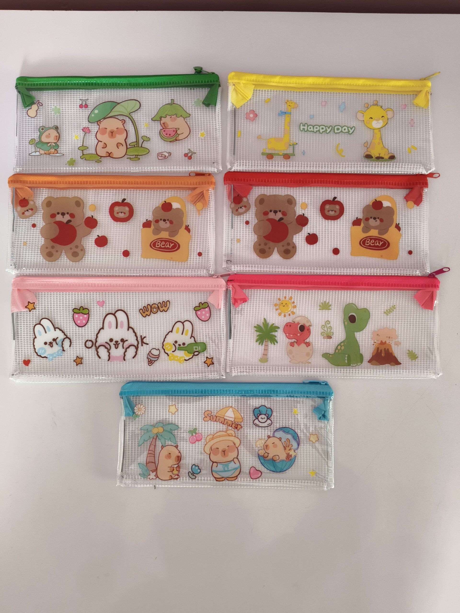 Cartoon Transparent Pouch(1pc) - Image 2