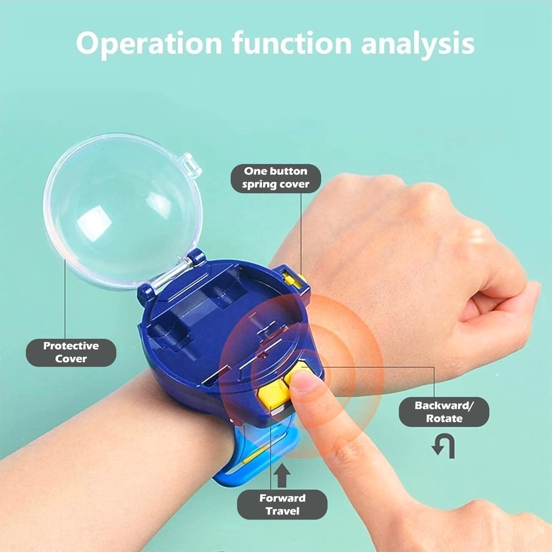 Mini RC Watch Car - Image 3