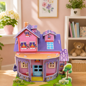 🏡 3D DIY House Puzzle Kit