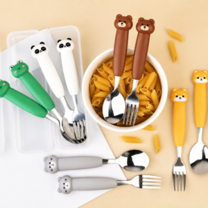 Animal Friends Spoon and Fork in a Box
