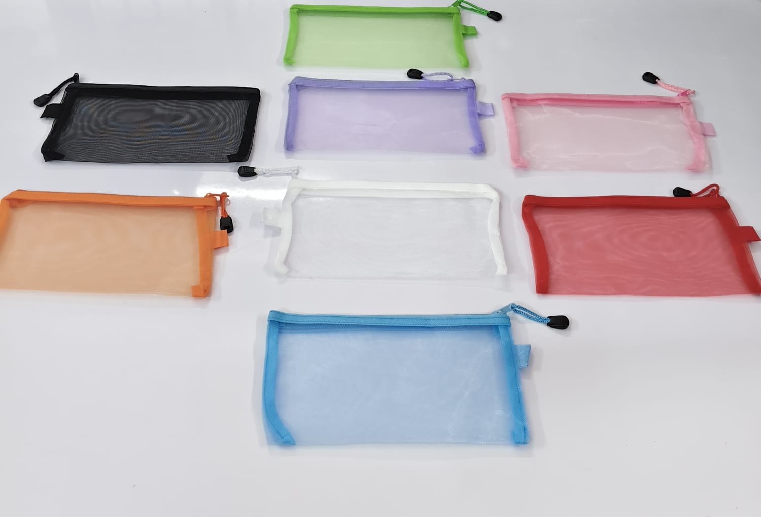 Transparent Color Zipper Pouch - Image 3
