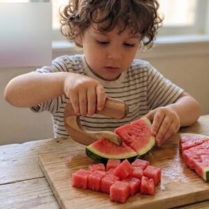 Wooden Cutting/Chopping Board for Kids