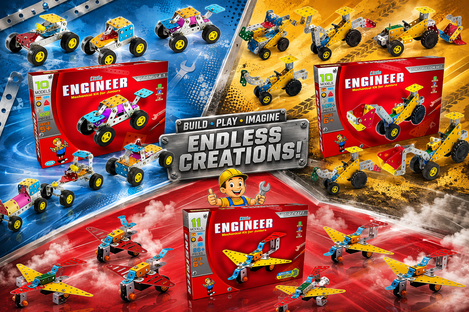 Mechanix Set for Little Engineer's