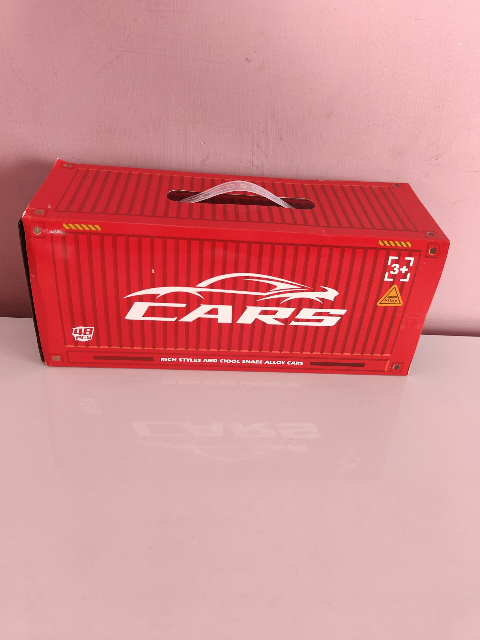 48 Piece Mini Pull Back Cars With Container for Kids - Image 24