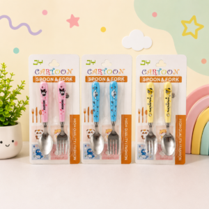 Kawaii Kids Spoon and Fork
