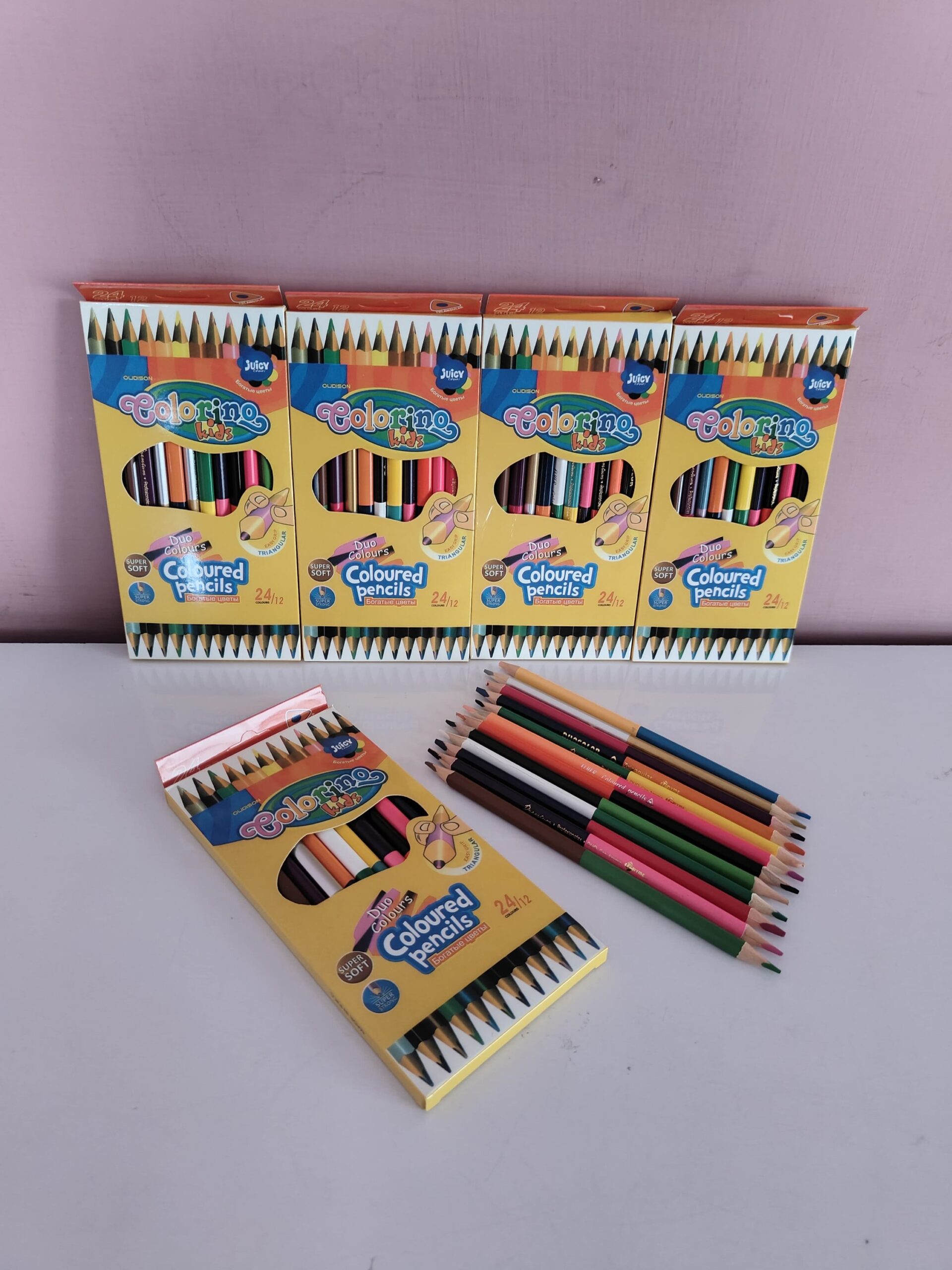 Double Sided Color Pencil (12 pencil in a pack) - Image 3