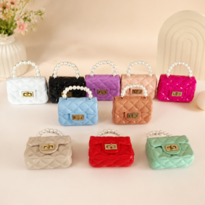 Mini Sling Bag with Pearl handle