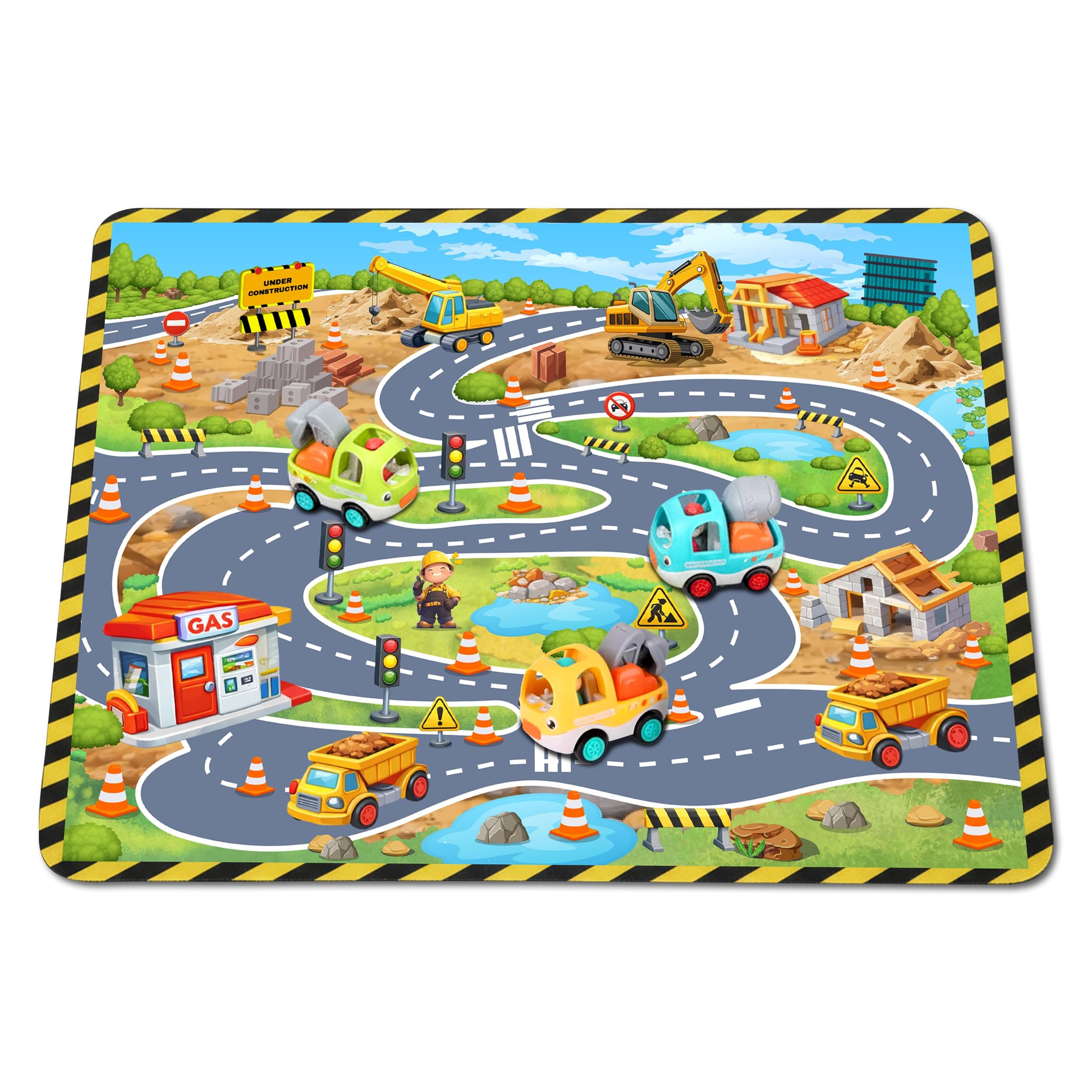 Construction Road Play Mat - Image 8
