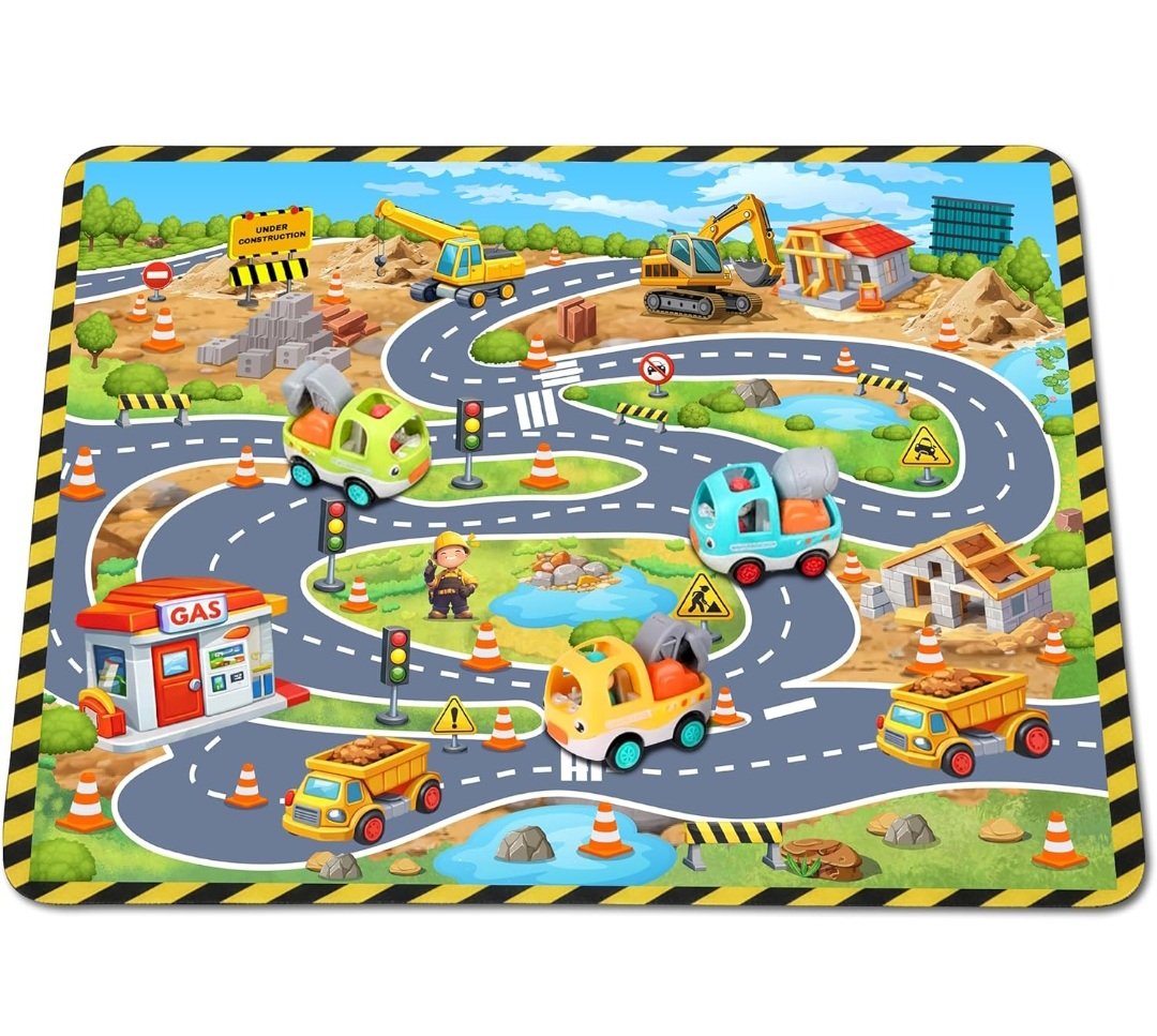 Construction Road Play Mat - Image 5