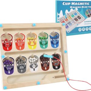 Cup Magnetic Walking Bead Toy