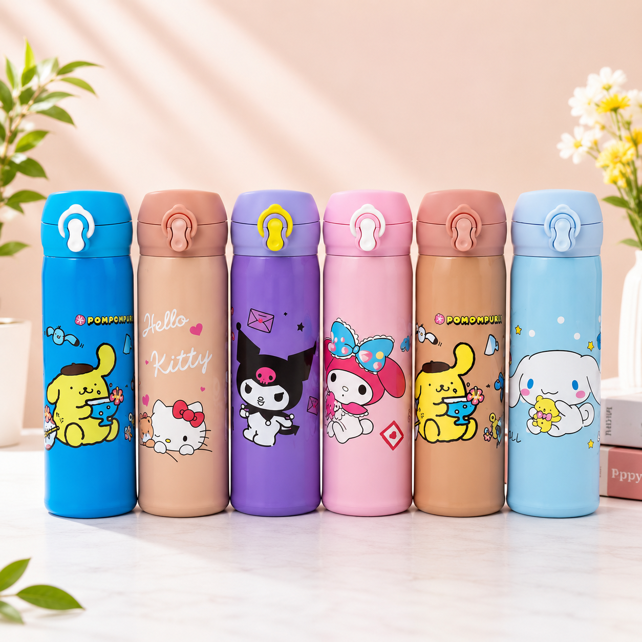 Sanrio Stainless Steel Spout Bottle