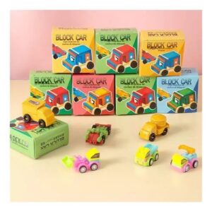 Block Car Puzzle - Mini DIY Lego Vehicle