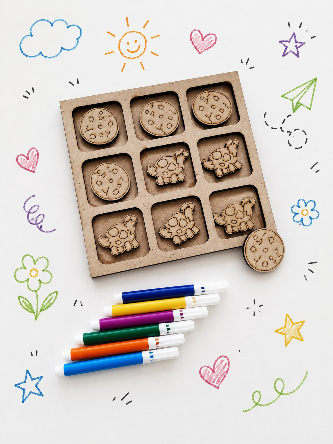 DIY Tic Tac Toe