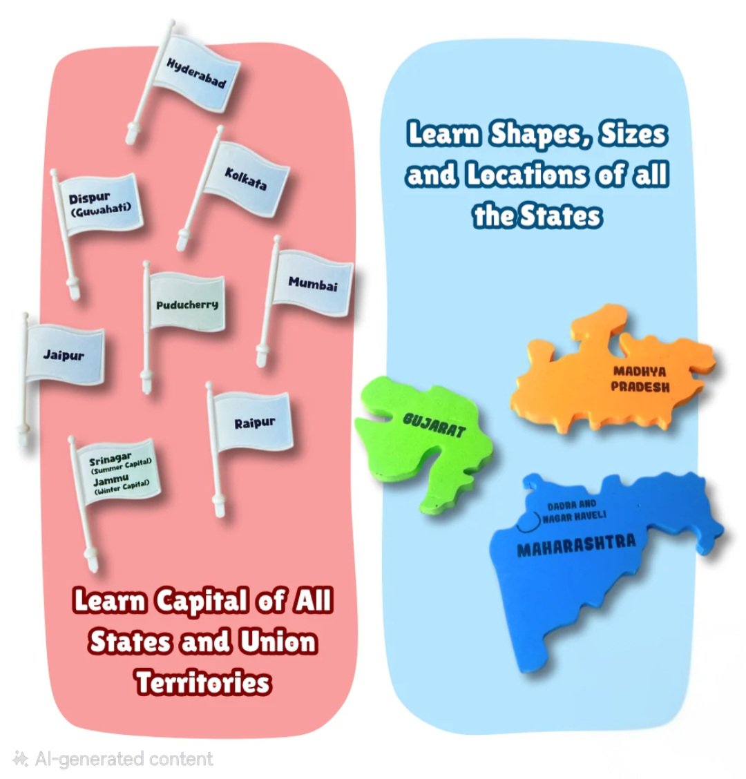 Geoplay - Map of India - Image 3