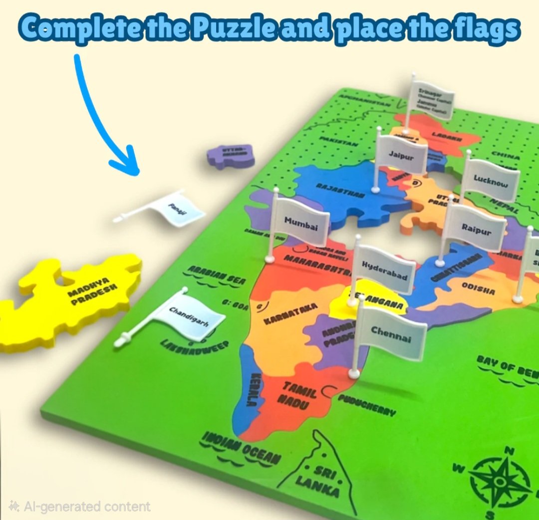 Geoplay - Map of India