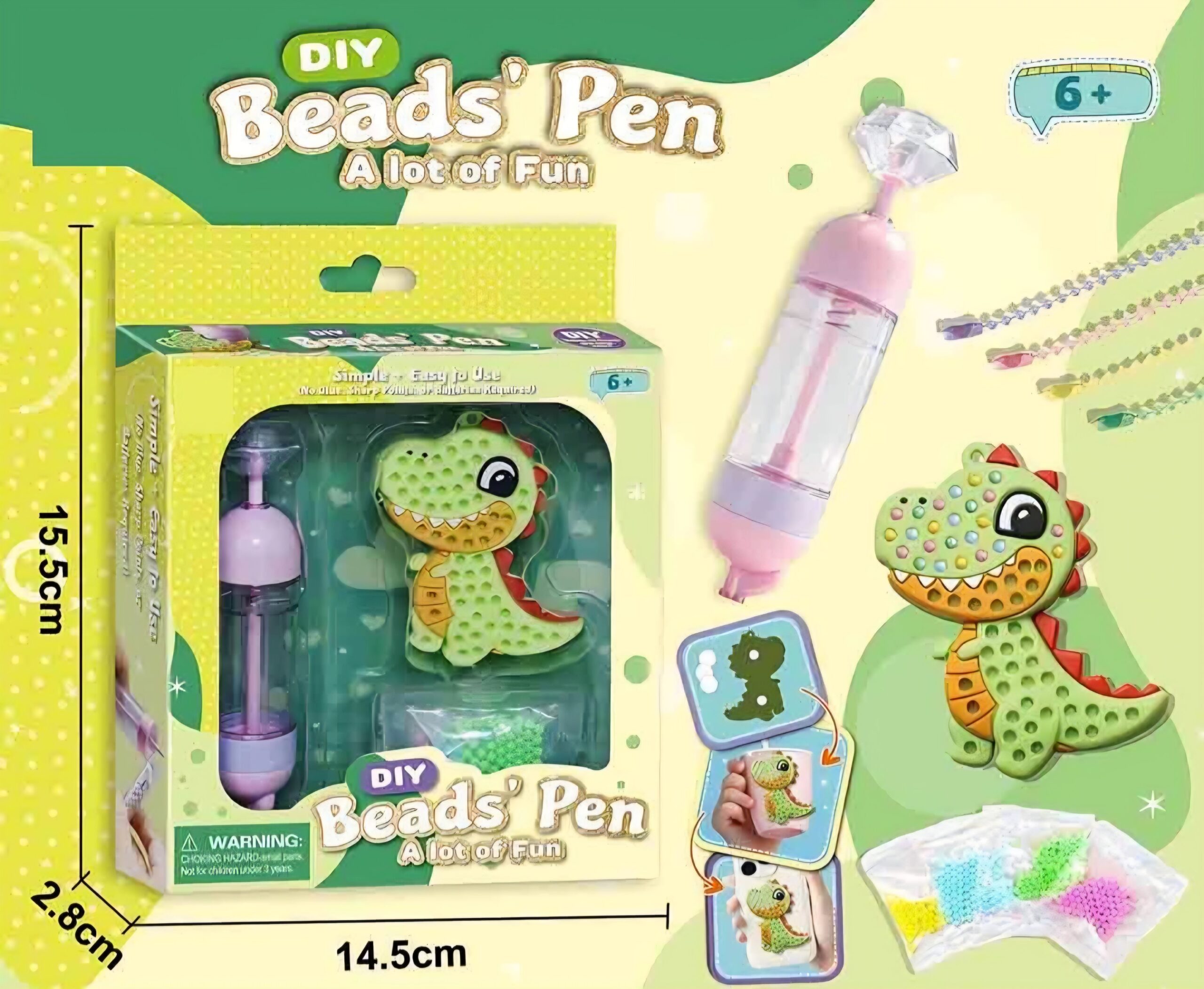 DIY Bead Pen Craft For Kids - Image 3