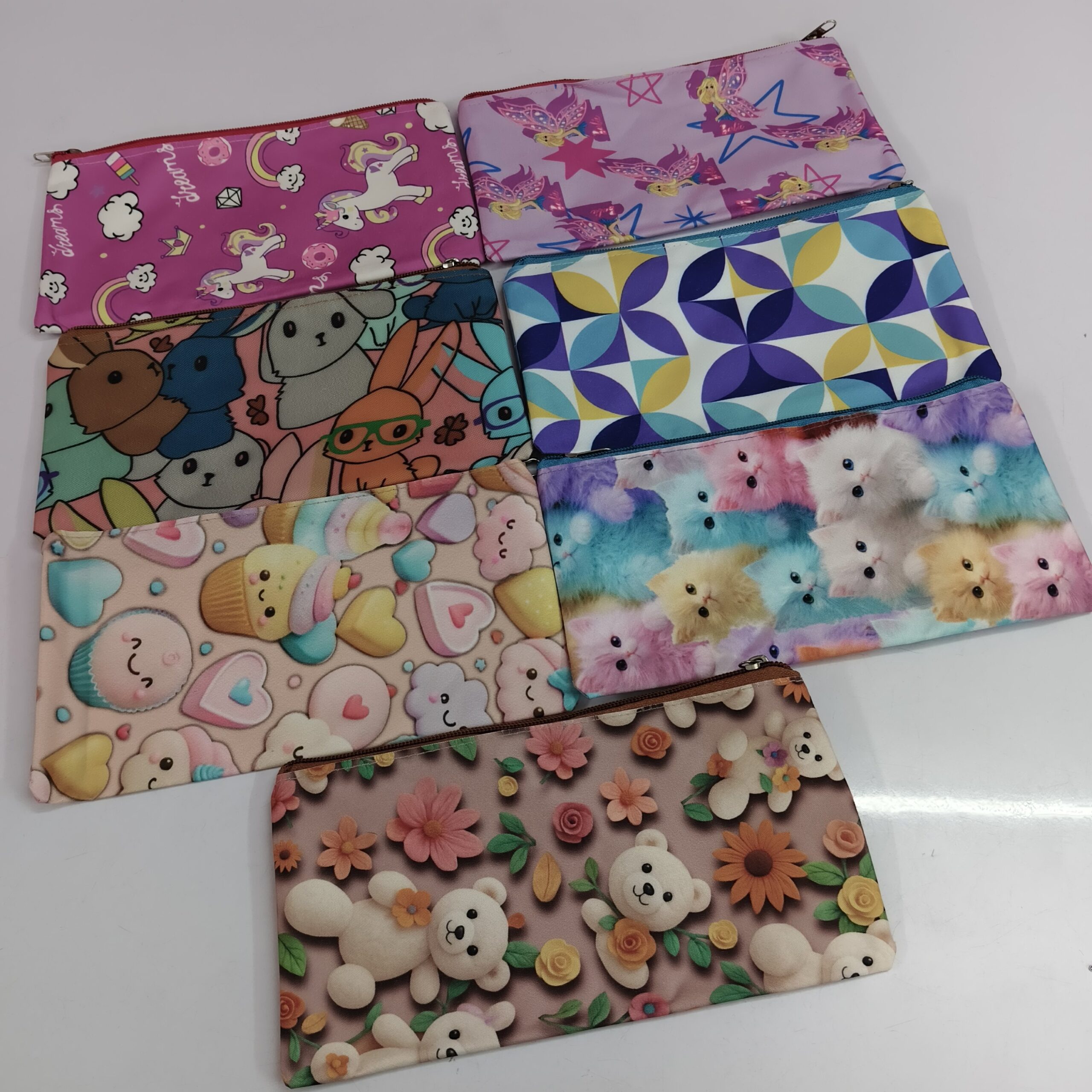 Cute Printed Multi-Purpose Zipper Pouch - Image 2